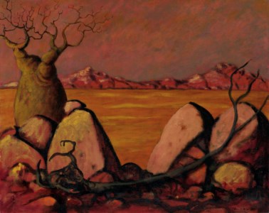 Landscape with Boab Tree