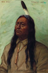 Mad Wolf, Blackfeet Chief