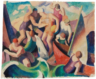 Study for 'People of Chilmark': A Double-Sided Work