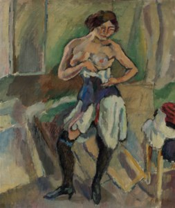 Femme au corset