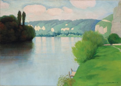 La Seine près Les Andelys, matin soleil
