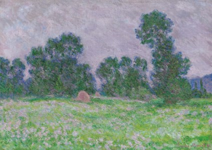 Claude Monet, Prairie fleurie à Giverny