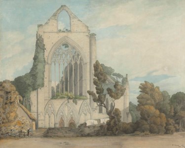 The West Front of Tintern Abbey, Monmouthshire