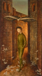 Remedios Varo, Niño y mariposa ( Niño triste )