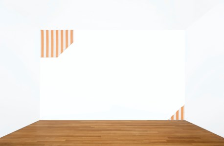 Une peinture en deux –trois placements possibles , travail situé