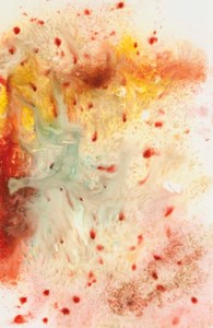 Untitled (Kool Aid Drawing)