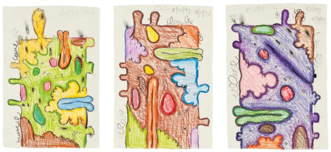 Untitled (8/10/93) , Untitled (8/10/93, 8/11/93) , Untitled (8/12/93, 8/13/93, 8/14/93)