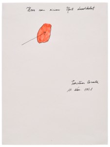 HERZ VON EINEM PFEIL DURCHBOHRT (HEART PIERCED BY AN ARROW)