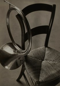 Chair and Horn, Paris, 1935