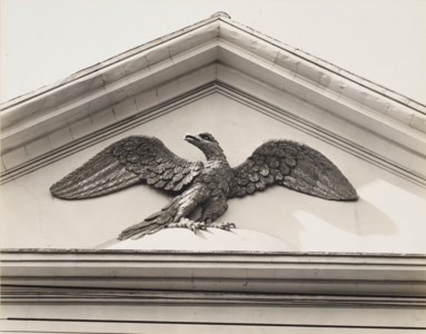 Gilded Pediment Eagle, Charleston, South Carolina, 1937