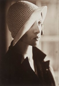 Renee Perle, Three-quarter Profile with Hat, 1930-1932