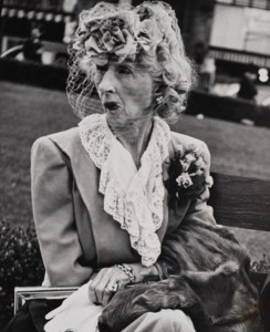 Woman with a Veil, San Francisco, 1949
