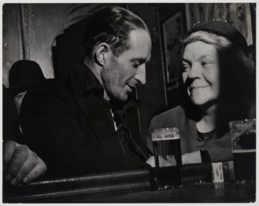 Sammy's Bar, Woman Looking at a Man,1944