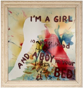 I'm a girl in your head and a boy in your bed