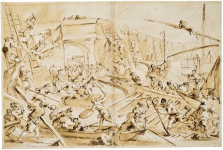 The Fall of Constantinople, after Domenico Tintoretto