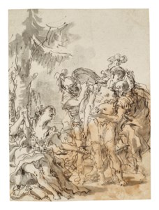 Rinaldo abandoning Armida