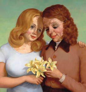 John Currin, Daughter and Mother