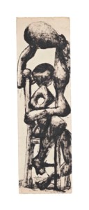 Femmes nues assises ( recto ); Femme debout ( verso )