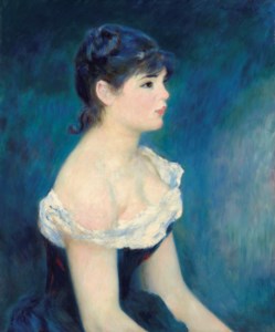 Pierre-Auguste Renoir, Buste de femme, de profil