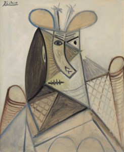 Pablo Picasso, Buste de femme au chapeau (Dora Maar)