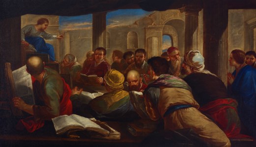 Christ disputing with the doctors