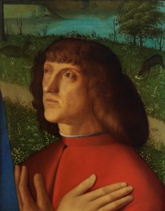 Vittore Carpaccio, Portrait of a kneeling donor