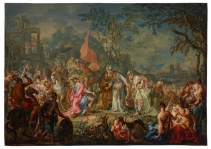 Alexander the Great before the high priest Jaddua