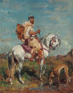 Le Levrier assoiffé