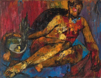 Untitled (Reclining nude)