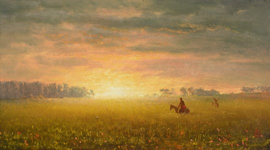 Sunset on the Prairies