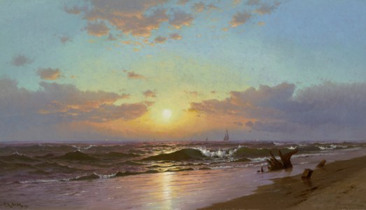 Sunrise at Barnegat Beach, New Jersey