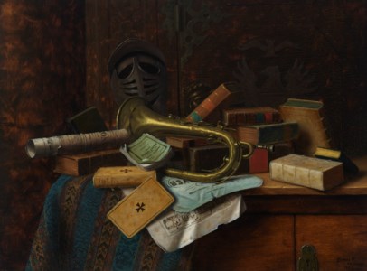 The Imperial Eagle (Still Life with Bust of Dante)