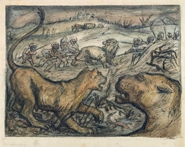 Die Löwenjagd