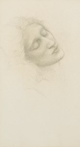 Head of Miss Margaret Elizabeth Benson (later Mrs Margaret Drummond, 1856-1941)