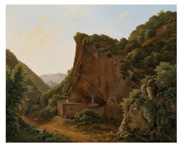 A landscape, possibly Italy