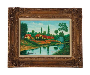 Maison au bord de la rivière