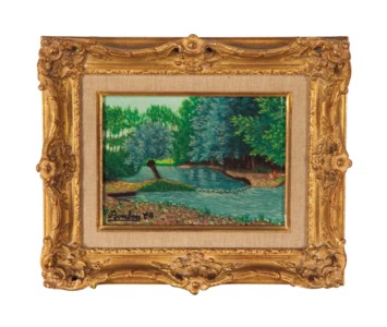 Les bords de l'Armancon, Tonnerre, Yonne