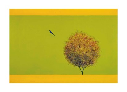Untitled (Bird and Tree)