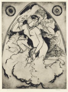 Siva Parvati in Cloud-Land