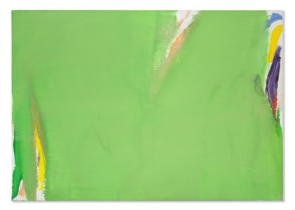 ''Tout vert, taches violettes et jaunes'' Touraine