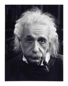 Professor Albert Einstein in his Study at Princeton, 1947