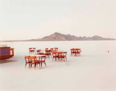 Outdoor Dining, Bonneville Salt Flats, 1992