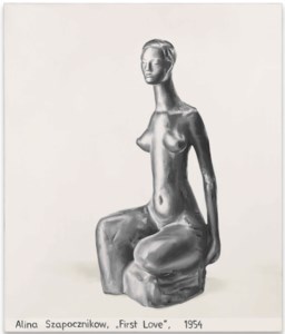 Alina Szapocznikow, "First Love" 1954