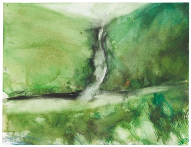 Untitled (Landscape with Waterfall, Scotland II)
