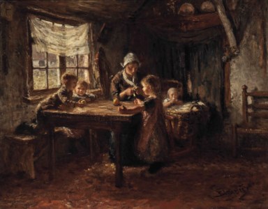 Eating apples