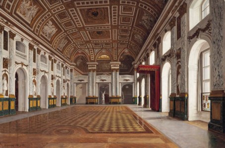 The Marble room of the Royal Palace, Berlin