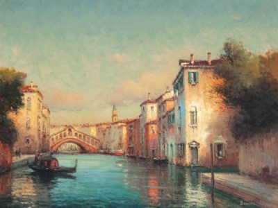 Before the Rialto bridge