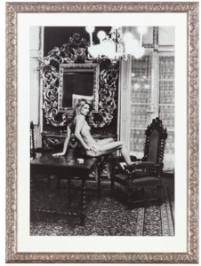 Helmut Newton, “Charlotte Rampling” at the Hotel Nord Pinus, Arles, France 1973