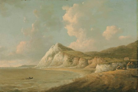 A view on the coast, probably St. Margaret's Bay, Kent
