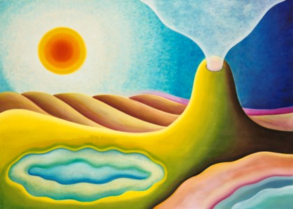 Spring Volcano